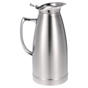 Roostevabast terasest kohvikann 1,5L peolaual Elegantne kohvikann 1,5L kuuma joogi serveerimiseks Kohvikann 1,5L TRrent rendivalikus Roostevabast terasest kohvikann konverentsilaual Kohvikann 1,5L külma ja kuuma joogi jaoks