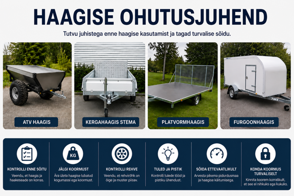 Haagiste kasutus-ja ohutusjuhend
