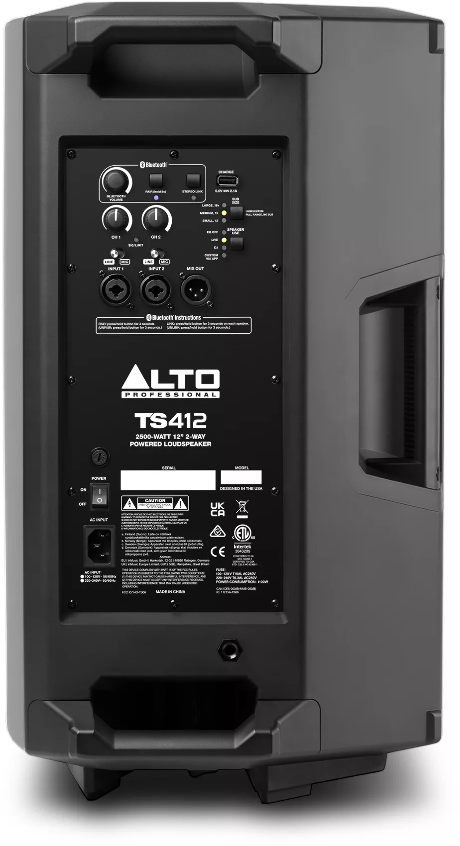 Aktiivkõlar Alto TS415 rent